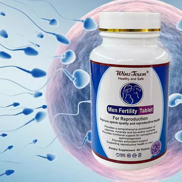 Men Fertility Tablet | Dietary Supplement for Low Sperm Count, Azoospermia, and Male Reproductive Health