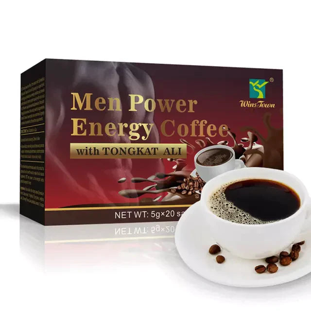 Men Power Energy Coffee with Tongkat Ali |Maca