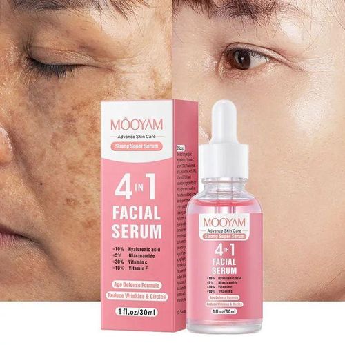 MOOYAM Vitamin C, Hyaluronic Acid, Niacinamide Vitamin E Super Serum 30ml