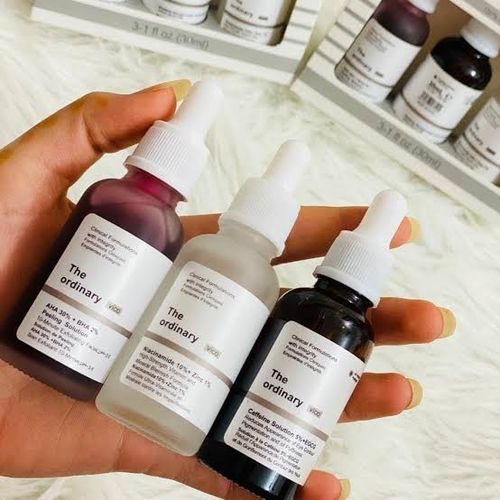 The Ordinary 3in1Vico Skin Care Trio Set AHA Peeling+Caffeine+Niacinamide