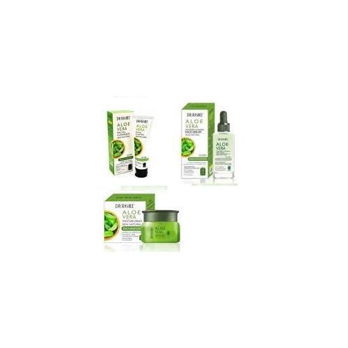 Dr. Rashel Aloe Vera Moisture Cream + Sunscreen Cream + Face Serum