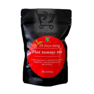 Flat Tummy Tea 28 Days Detox (With Moringa And Oolong Tea)