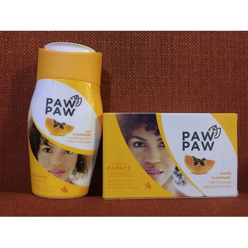 Paw Paw Clarifying Lotion + Soap With Vitamin E And Papaya Extracts