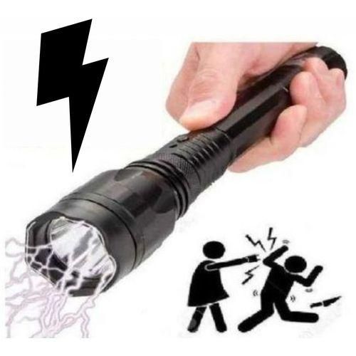 3 In 1 Torch With Shock Rechargeable