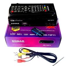 Sonar Free To Air 1080P Full HD Digital Set Box Decoder No Monthly Subscriptions