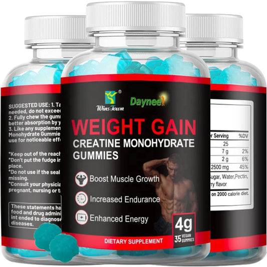 Weight Gain Gummies with Creatine Monohydrate