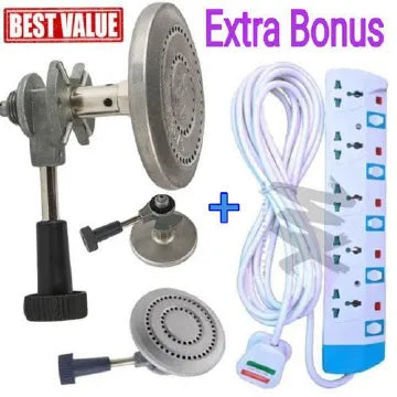 OFFER Strong Non Leak Meko Gas Burner+4 Way Extension