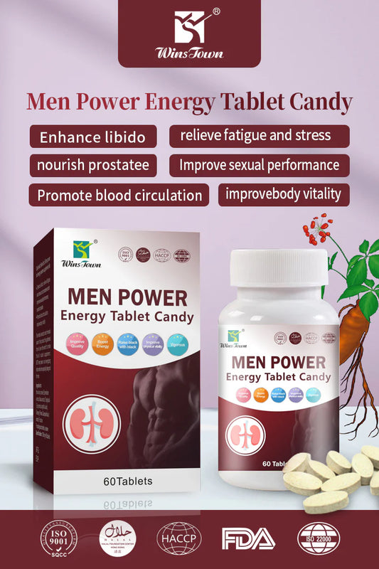 Men Power Energy Tablet with Longjack | Dietary Supplement for  Man Power, and Healthy Prostate