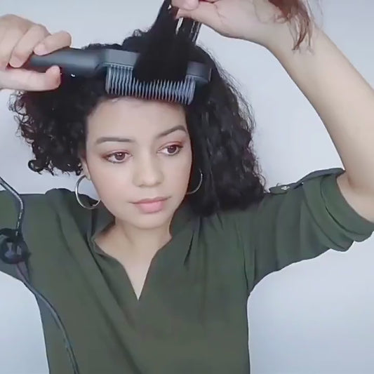 NEW DESIGN ELECTRIC HAIR STRAIGHTENER