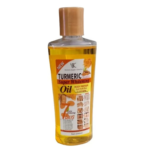 VEET GOLD Super Whitening Tumeric Oil Whitening & Brightening Body Oil